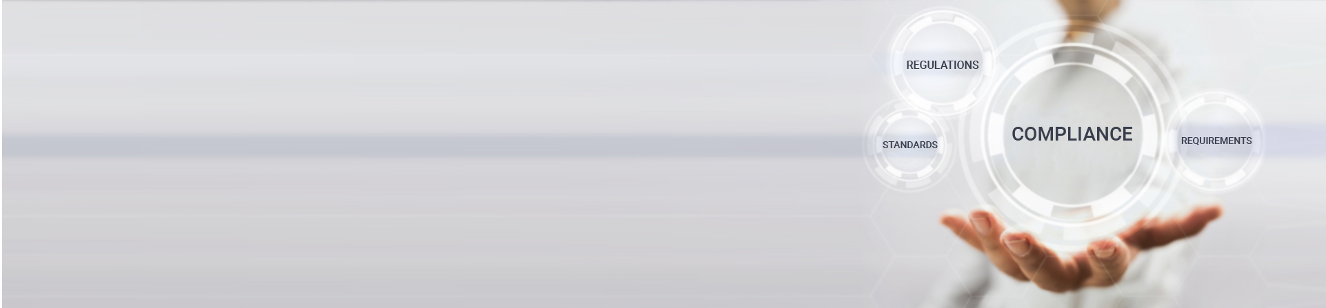 Hand showing services